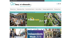 Desktop Screenshot of burystedmundsfestivals.com